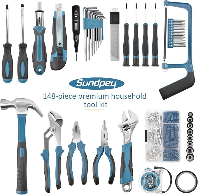 Sundpey™ 148-Piece Home Repair Tool Set